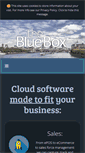Mobile Screenshot of bluebox.co.za