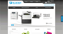 Desktop Screenshot of bluebox.com.pl